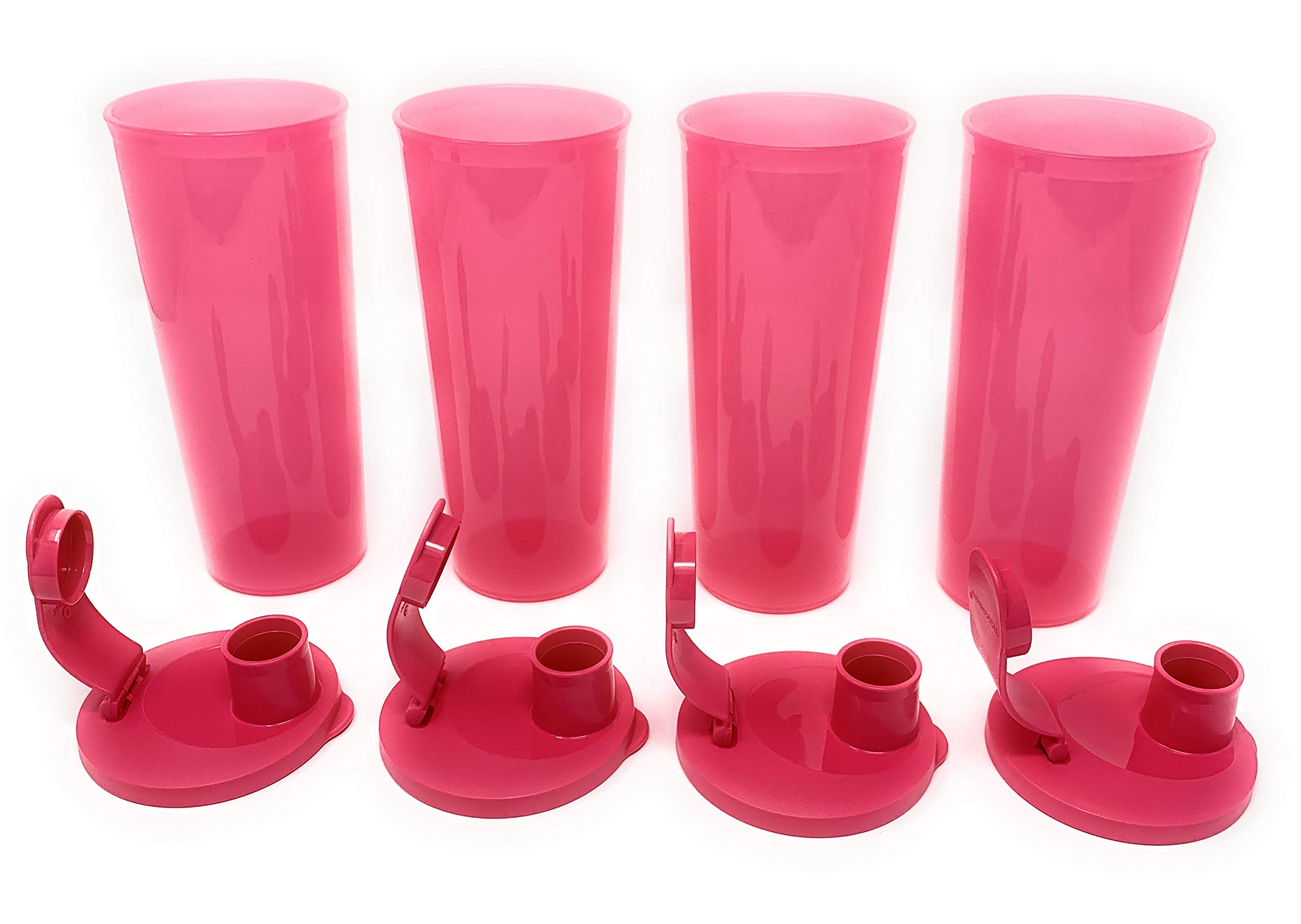 Tupperware コールドブレンダー ピンク Tupperware TUMBLER Flip Pour SPOUT Water Juice Pink : Amazon.ca: Home
